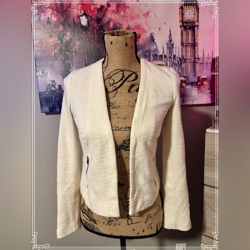 White Blazer Jacket From Mango - image 1
